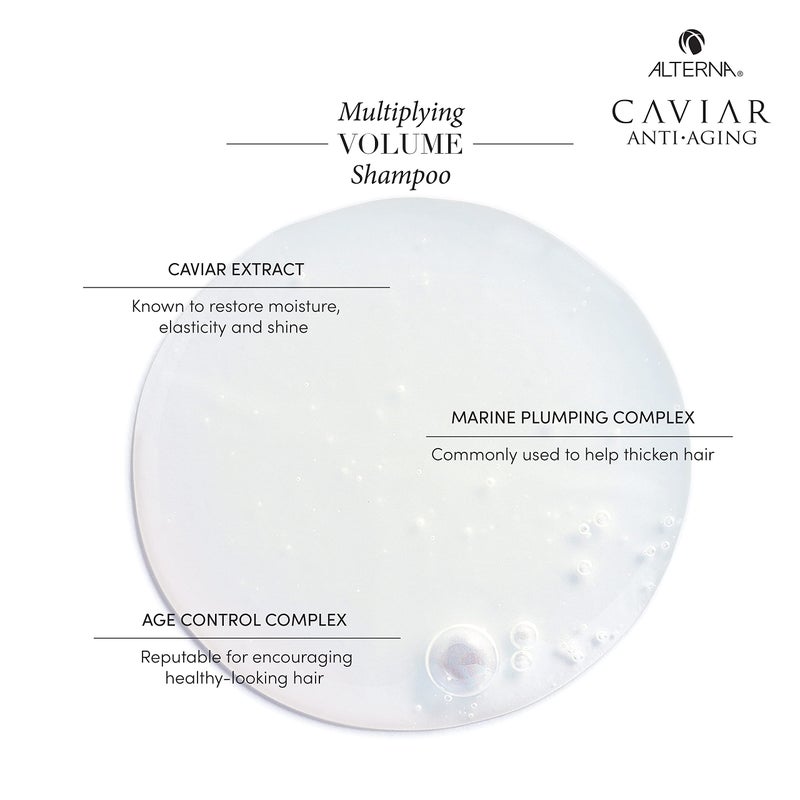 ALTERNA CAVIAR Anti-Aging Multiplying Volume Shampoo, 33.8-Ounce - Image 5